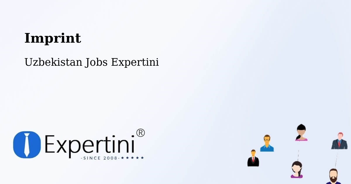 Imprint – Hazorasp - Uzbekistan Jobs Expertini